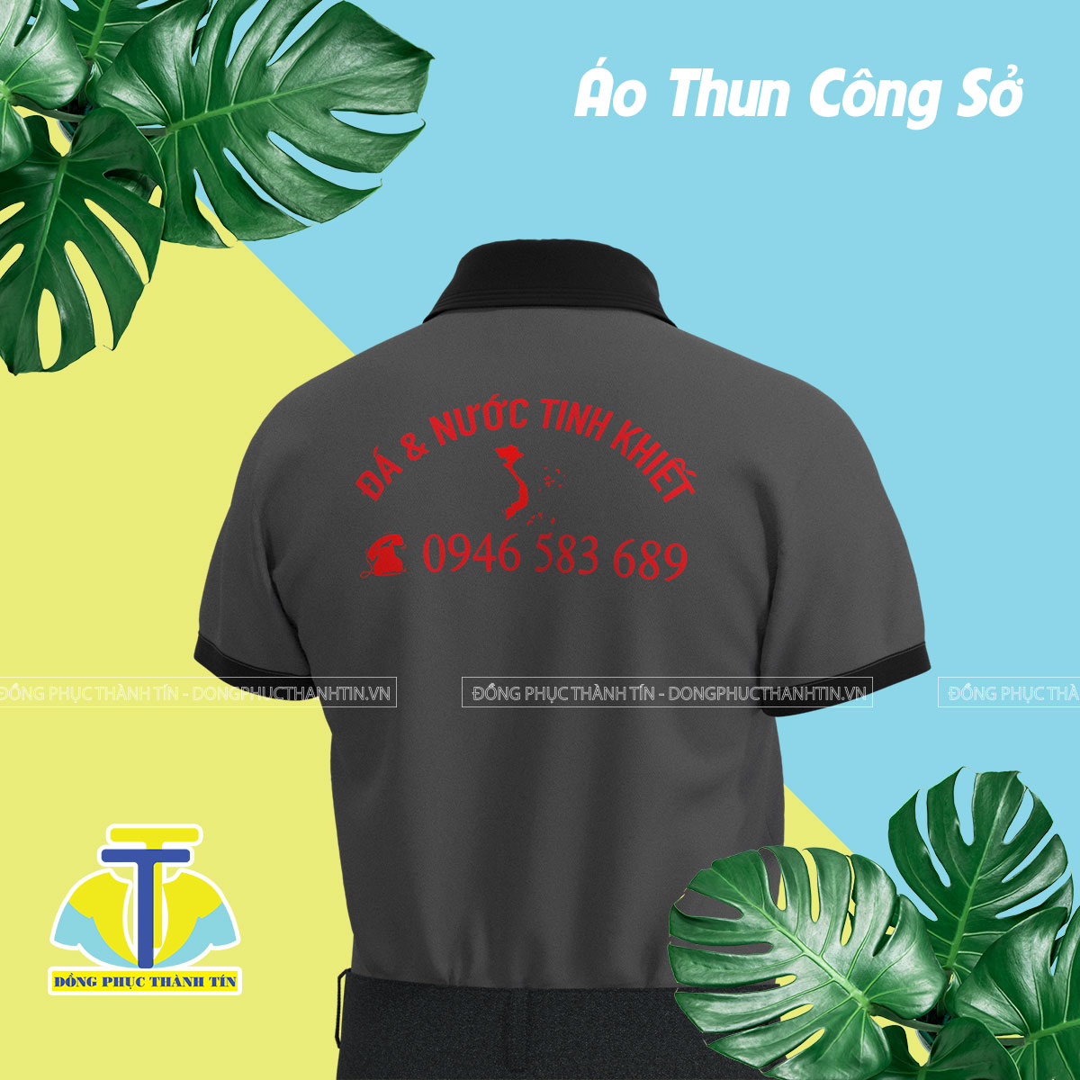 ĐỒNG PHỤC NHÂN VIÊN CÔNG TY NƯỚC TINH KHIẾT TRƯỜNG SA15