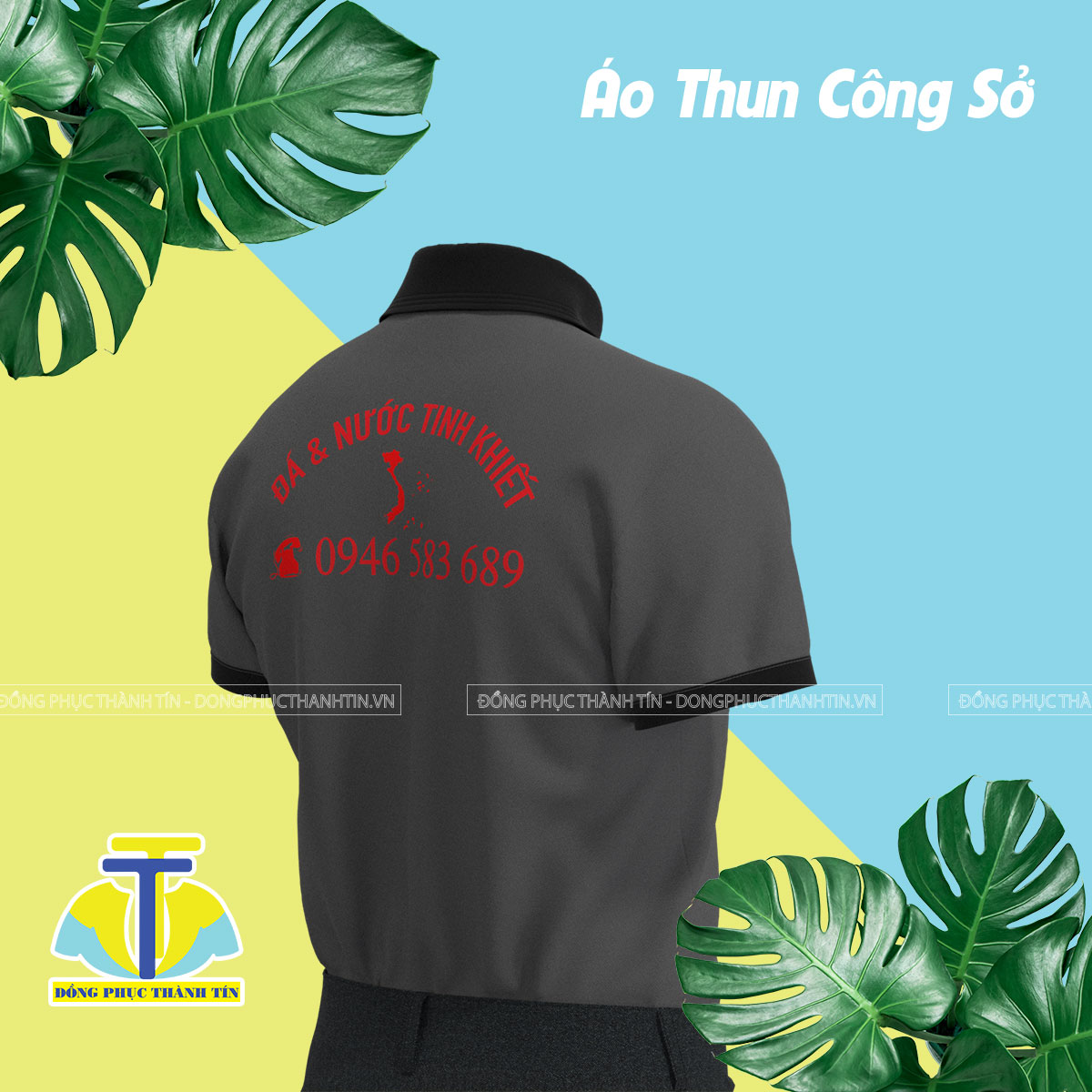 ĐỒNG PHỤC NHÂN VIÊN CÔNG TY NƯỚC TINH KHIẾT TRƯỜNG SA17