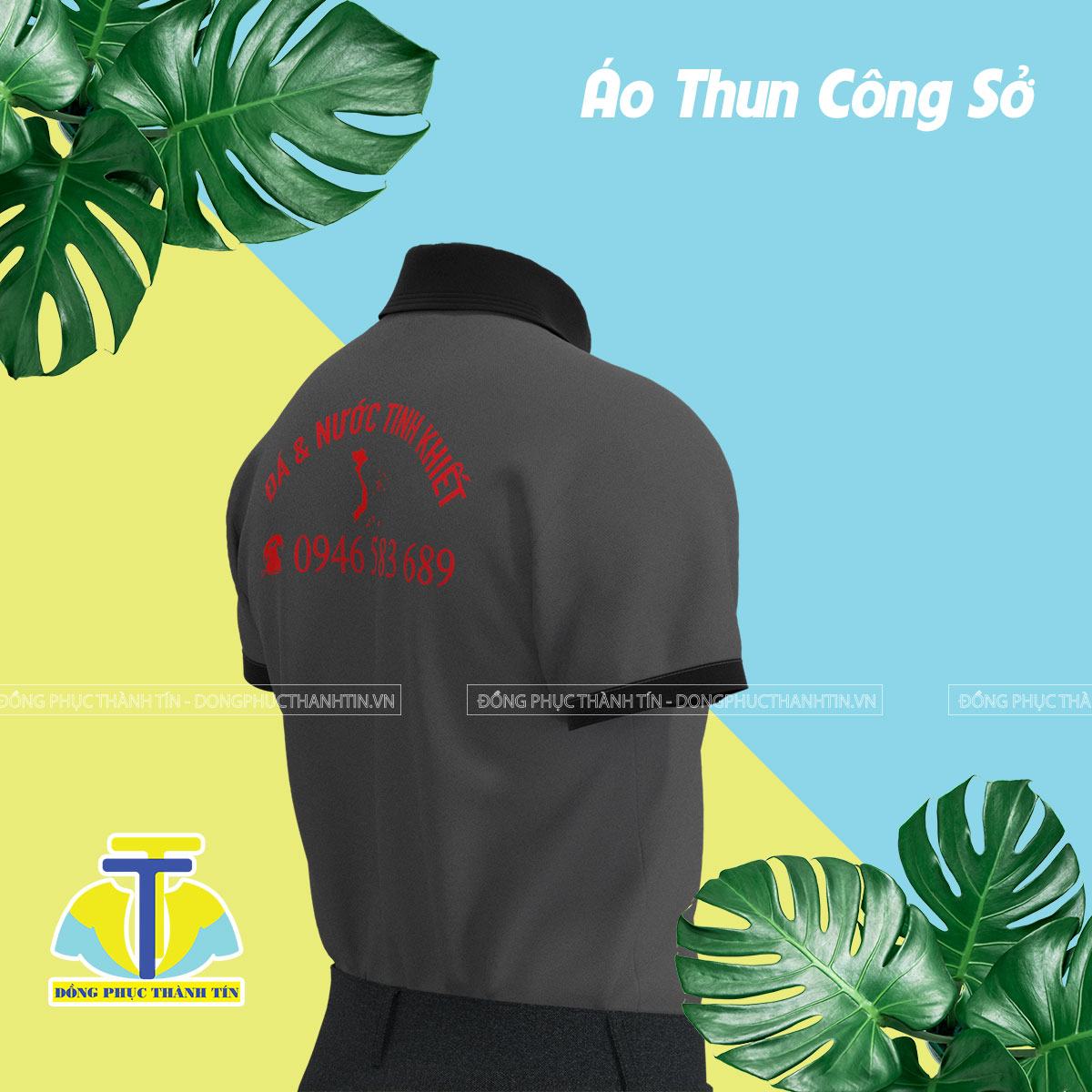 ĐỒNG PHỤC NHÂN VIÊN CÔNG TY NƯỚC TINH KHIẾT TRƯỜNG SA18