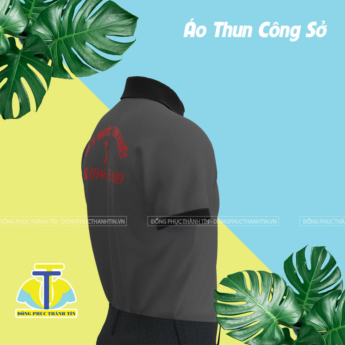 ĐỒNG PHỤC NHÂN VIÊN CÔNG TY NƯỚC TINH KHIẾT TRƯỜNG SA19