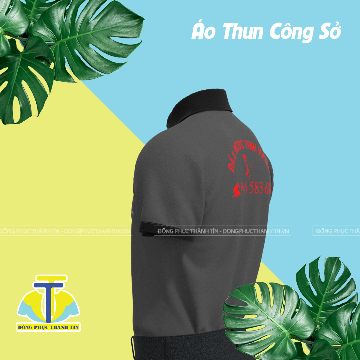 ĐỒNG PHỤC NHÂN VIÊN CÔNG TY NƯỚC TINH KHIẾT TRƯỜNG SA9