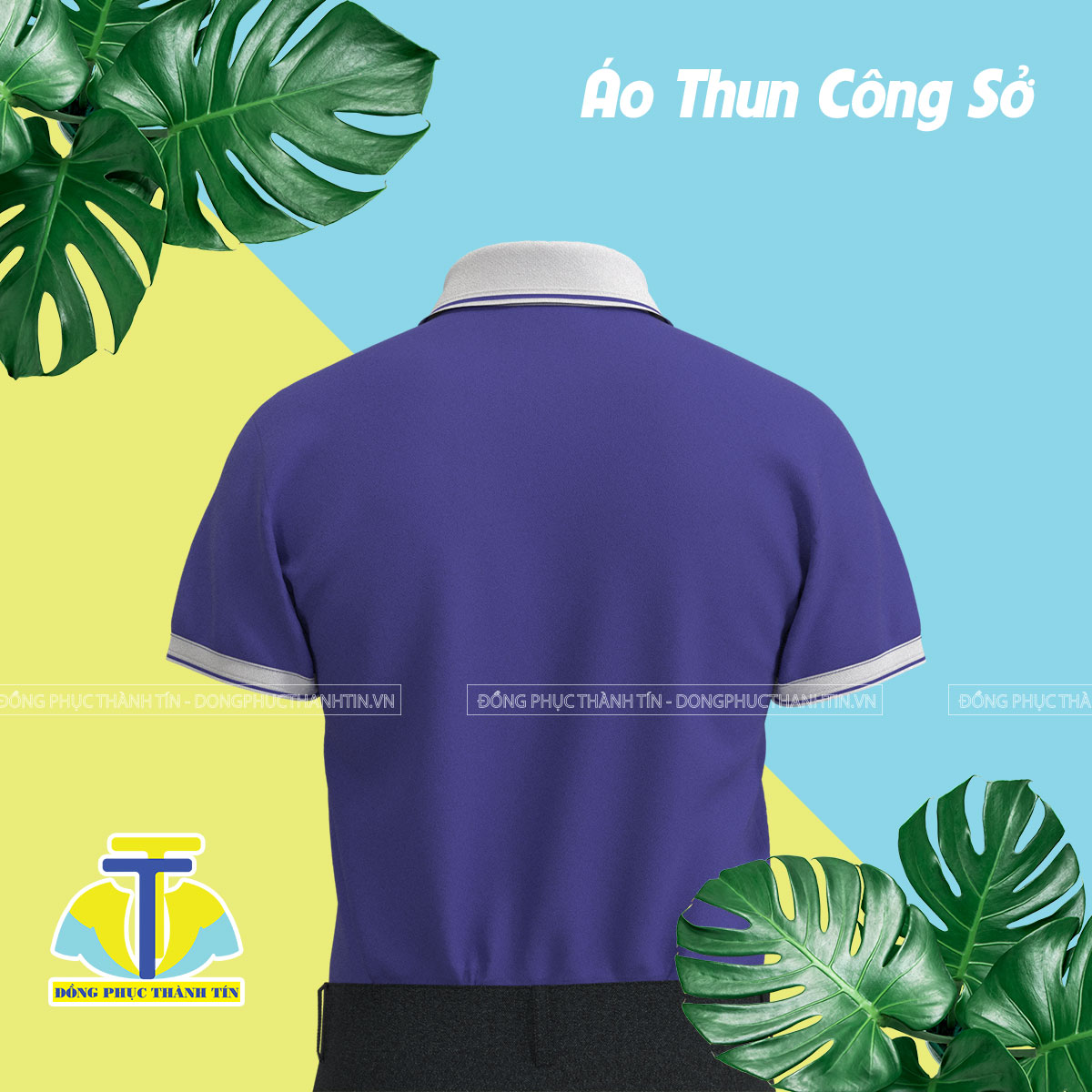 ÁO THUN CÔNG SỞ  - QA GROUP BẢN 0114