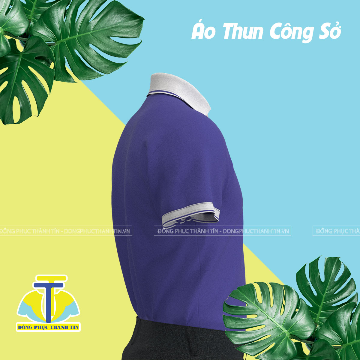 ÁO THUN CÔNG SỞ  - QA GROUP BẢN 0120
