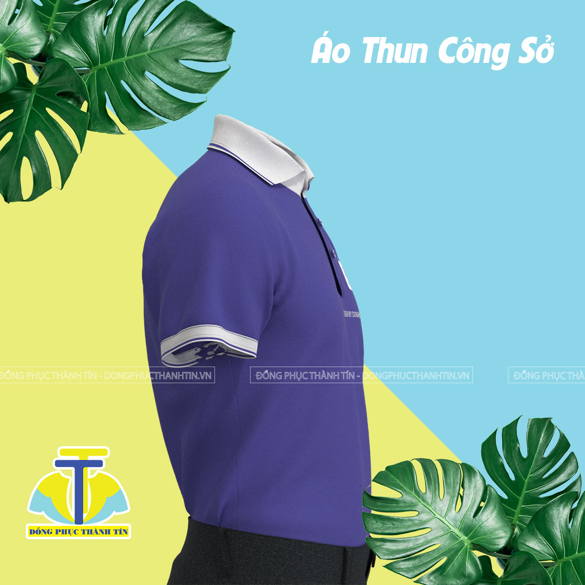 ÁO THUN CÔNG SỞ  - QA GROUP BẢN 0122