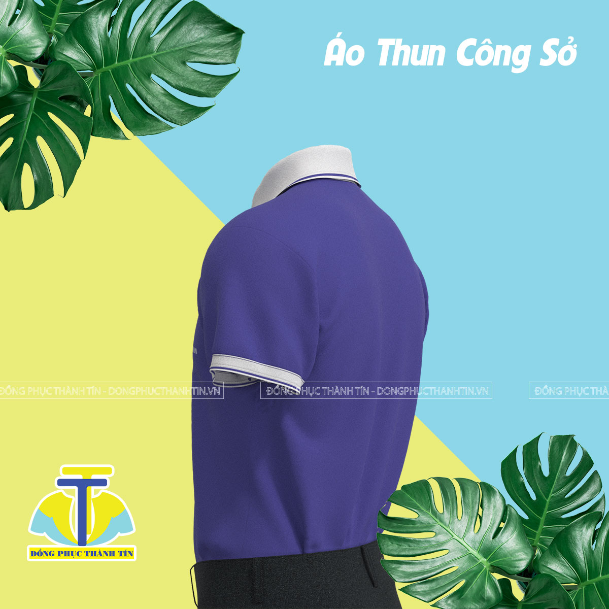 ÁO THUN CÔNG SỞ  - QA GROUP BẢN 019