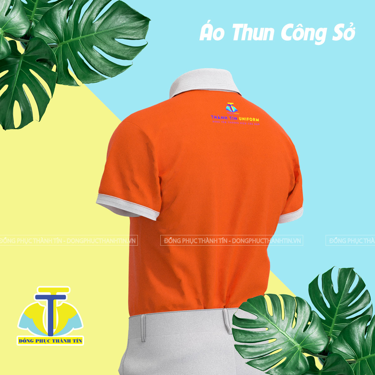 ÁO THUN CÔNG SỞ QA GROUP BẢN 0211