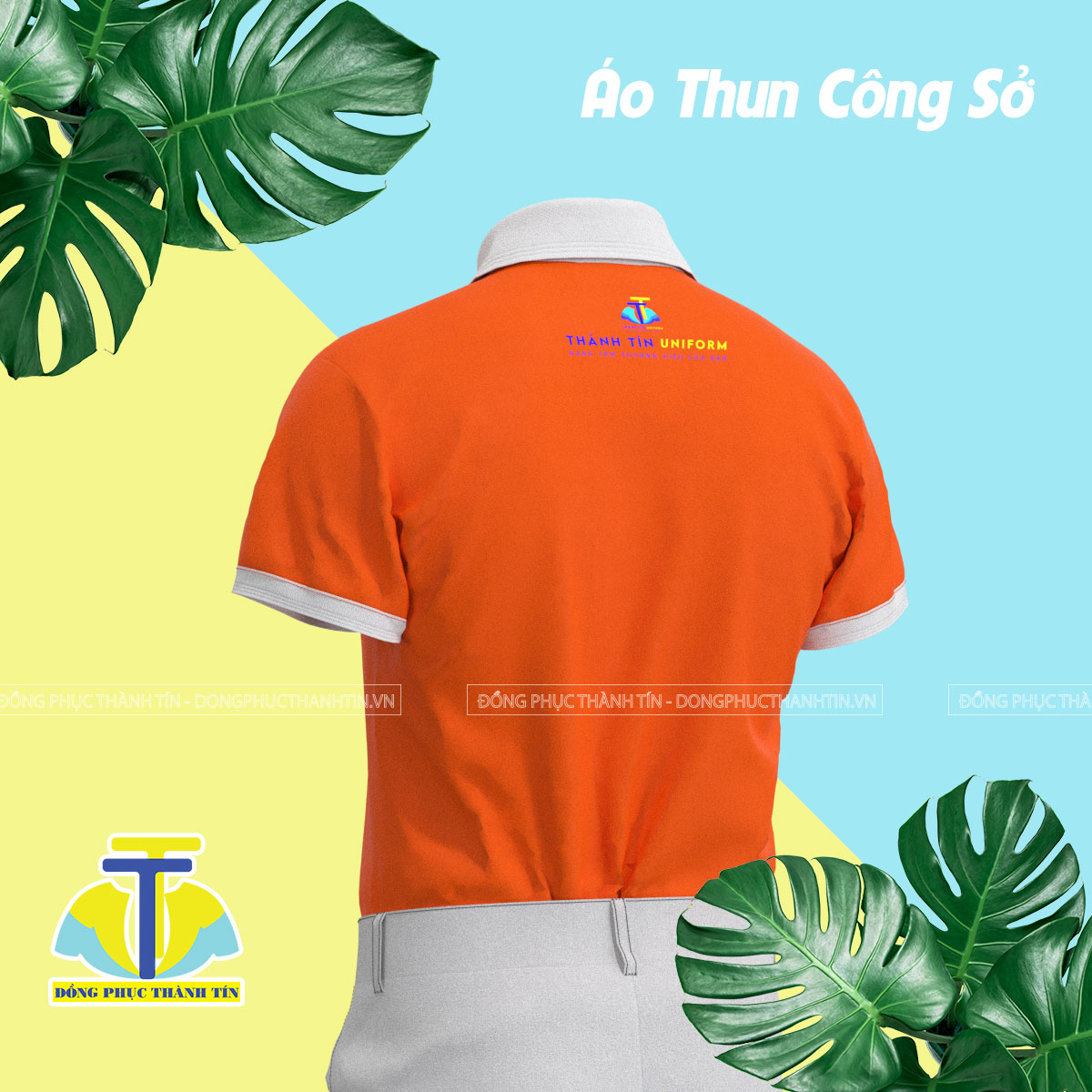 ÁO THUN CÔNG SỞ QA GROUP BẢN 0212