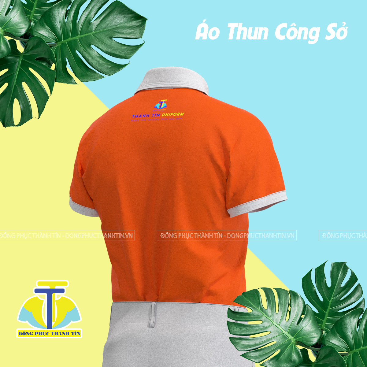 ÁO THUN CÔNG SỞ QA GROUP BẢN 0216