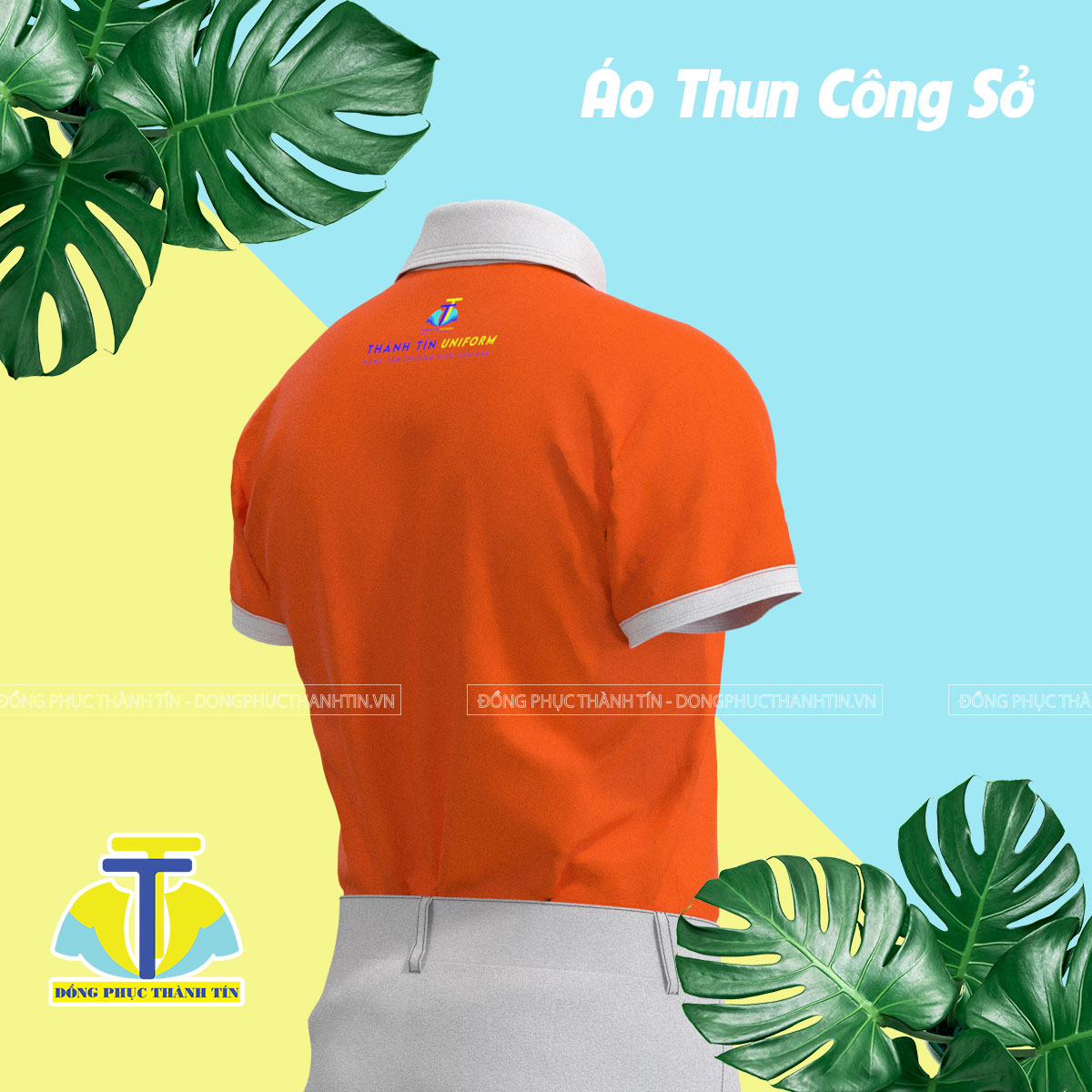 ÁO THUN CÔNG SỞ QA GROUP BẢN 0217