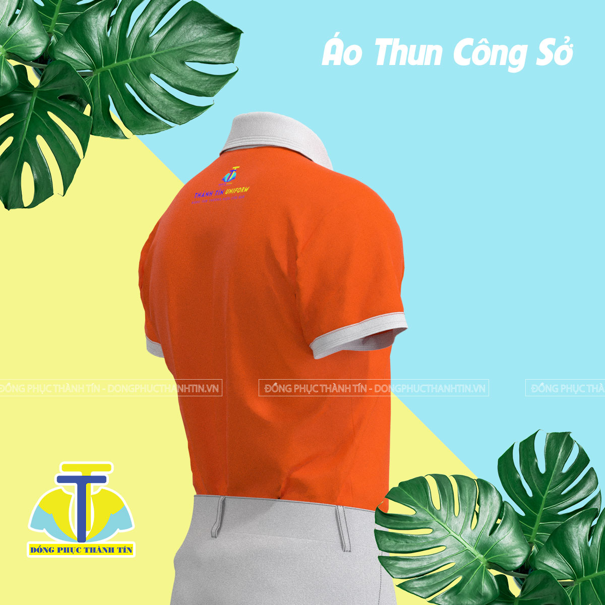 ÁO THUN CÔNG SỞ QA GROUP BẢN 0218