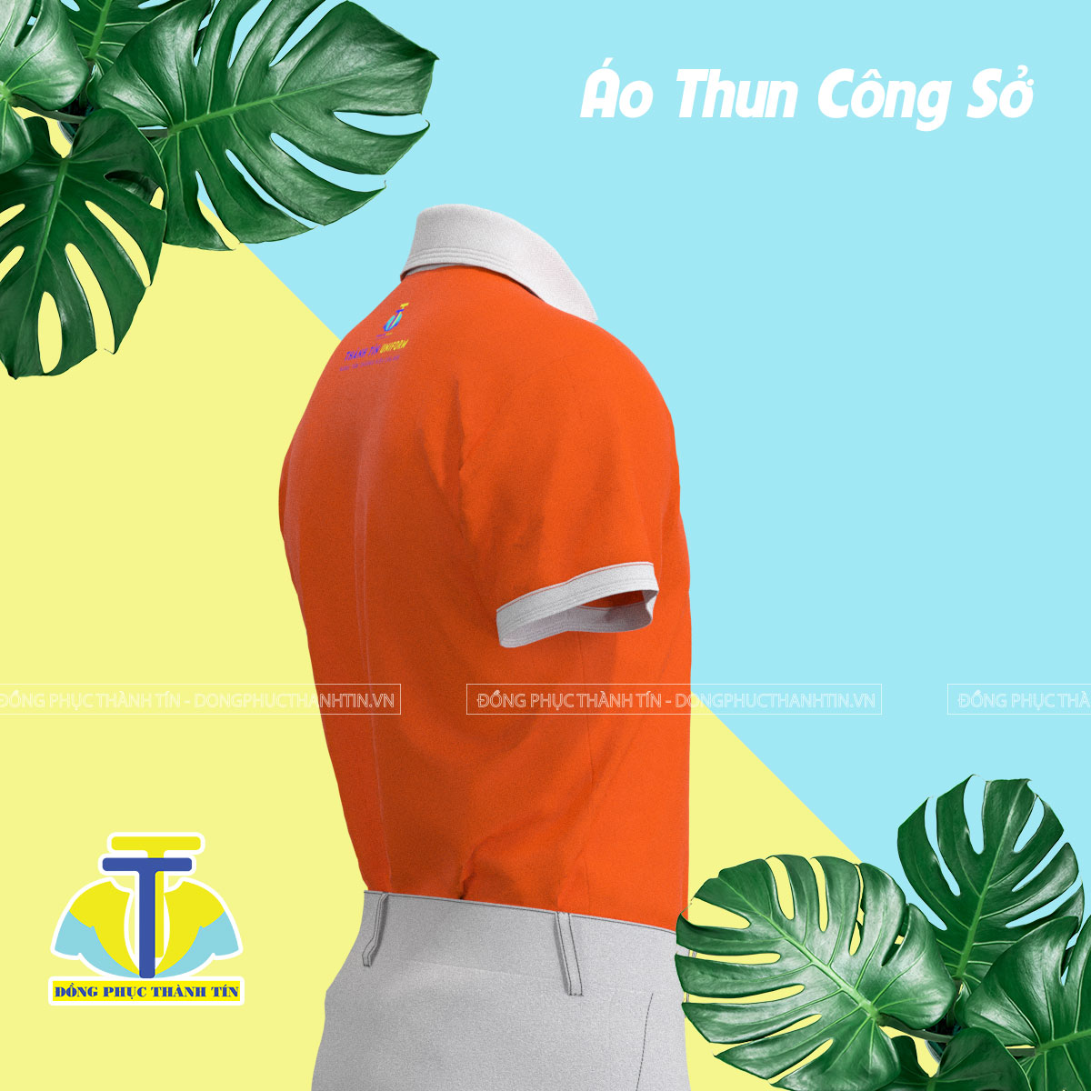 ÁO THUN CÔNG SỞ QA GROUP BẢN 0219