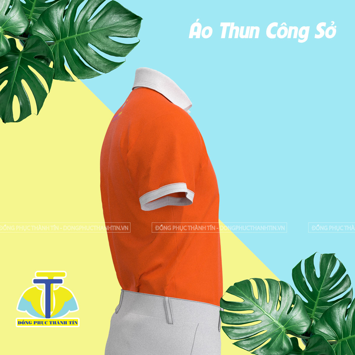 ÁO THUN CÔNG SỞ QA GROUP BẢN 0220