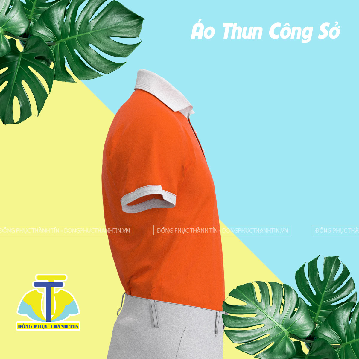 ÁO THUN CÔNG SỞ QA GROUP BẢN 0221