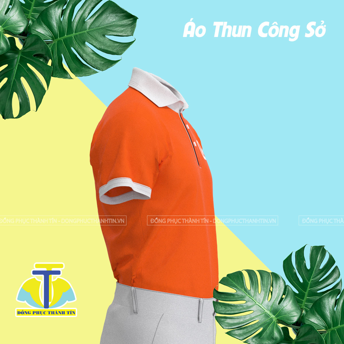 ÁO THUN CÔNG SỞ QA GROUP BẢN 0222