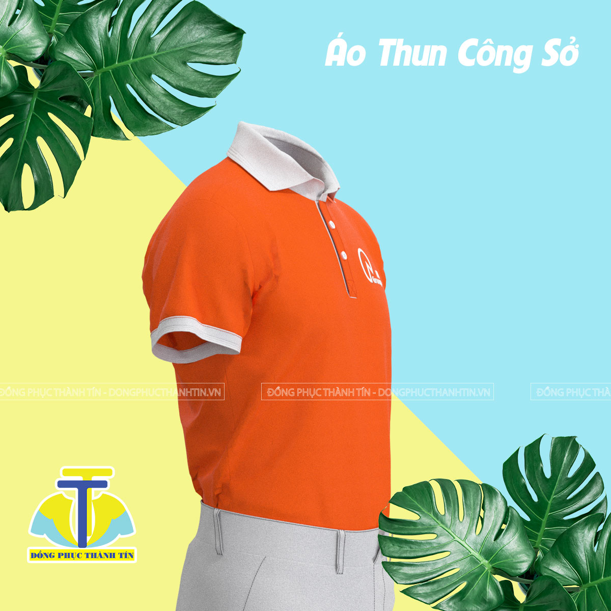 ÁO THUN CÔNG SỞ QA GROUP BẢN 0223