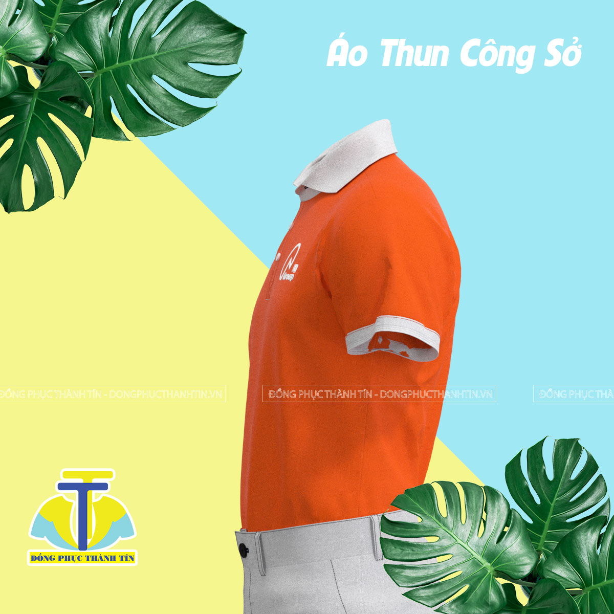 ÁO THUN CÔNG SỞ QA GROUP BẢN 026
