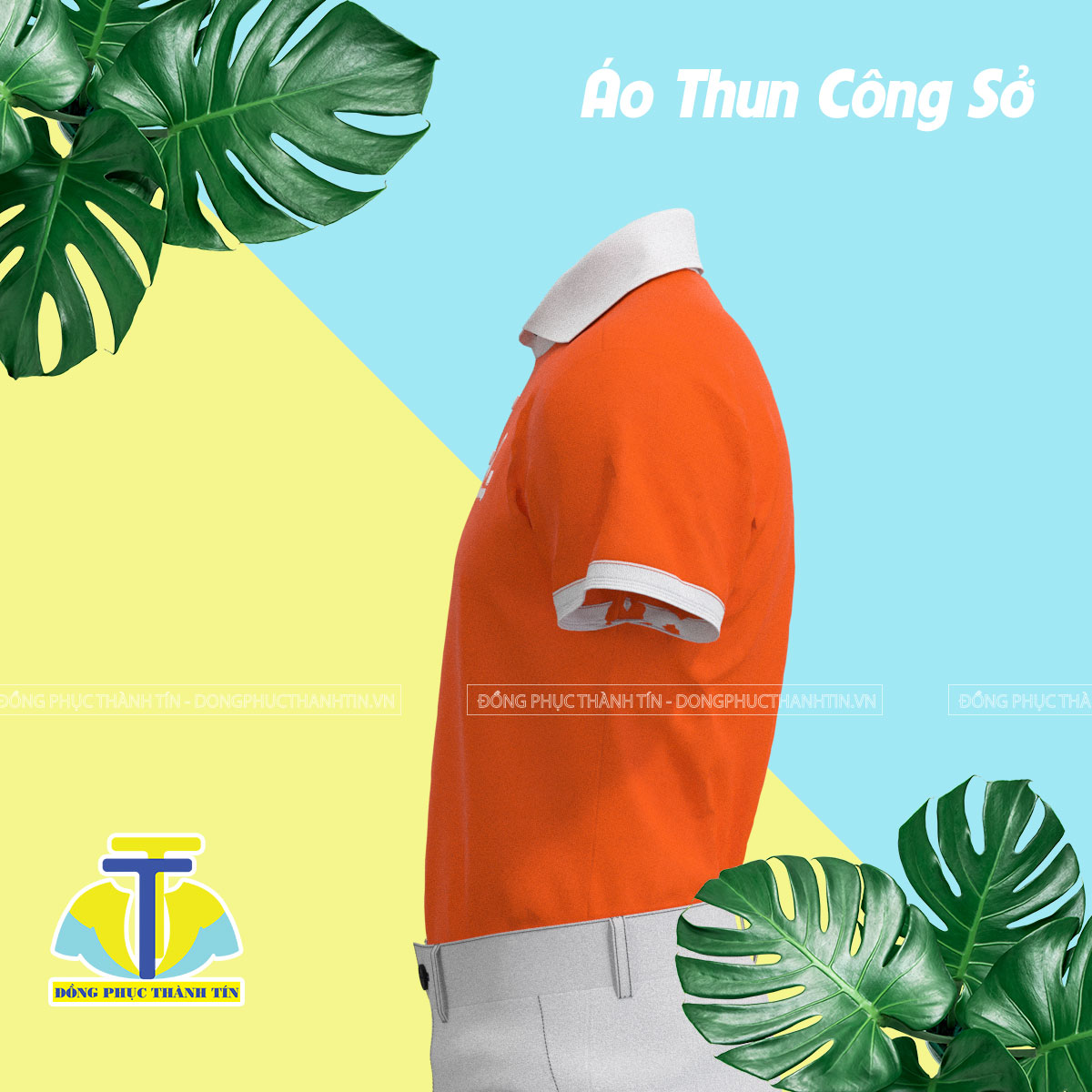 ÁO THUN CÔNG SỞ QA GROUP BẢN 027