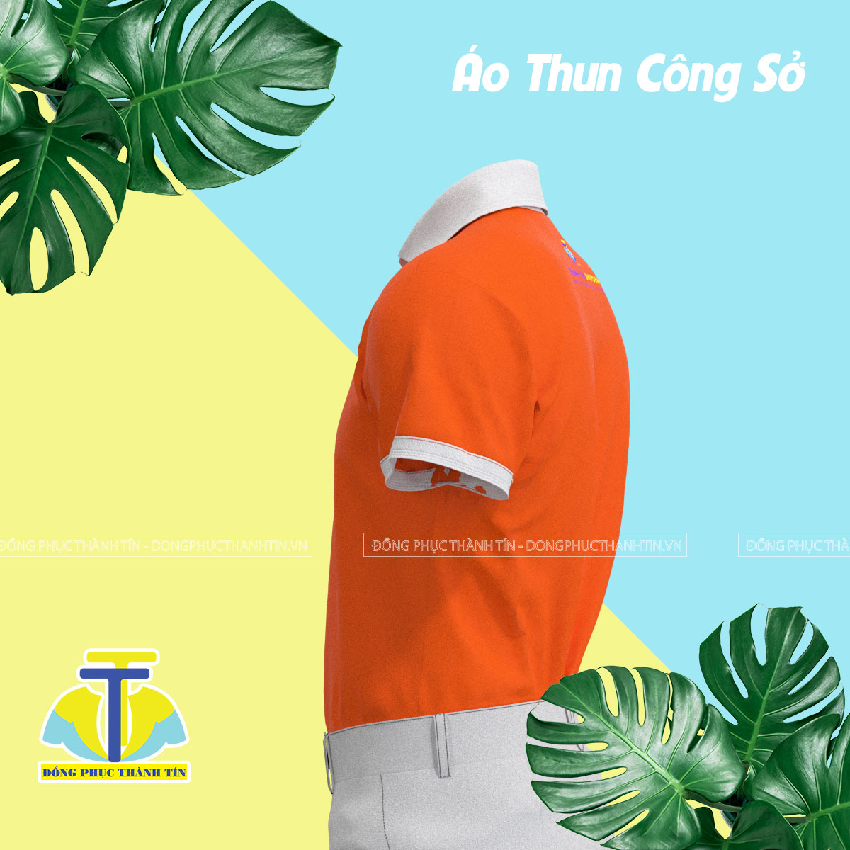 ÁO THUN CÔNG SỞ QA GROUP BẢN 028