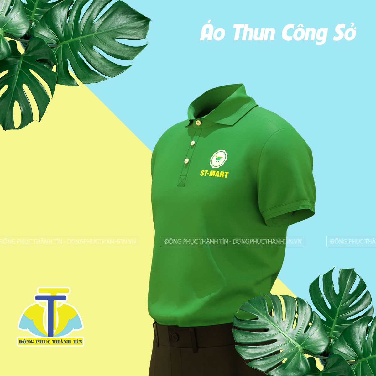 ĐỒNG PHỤC NHÂN VIÊN SIÊU THỊ ST - MART24