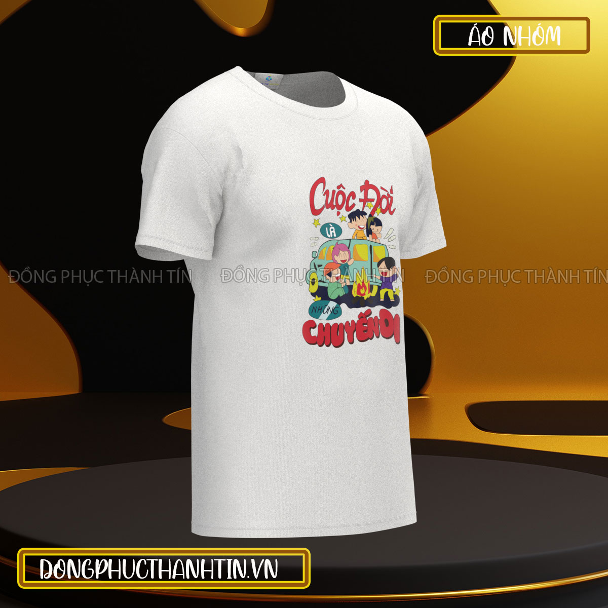 ÁO THUN DU LỊCH BIỂN MS 0125