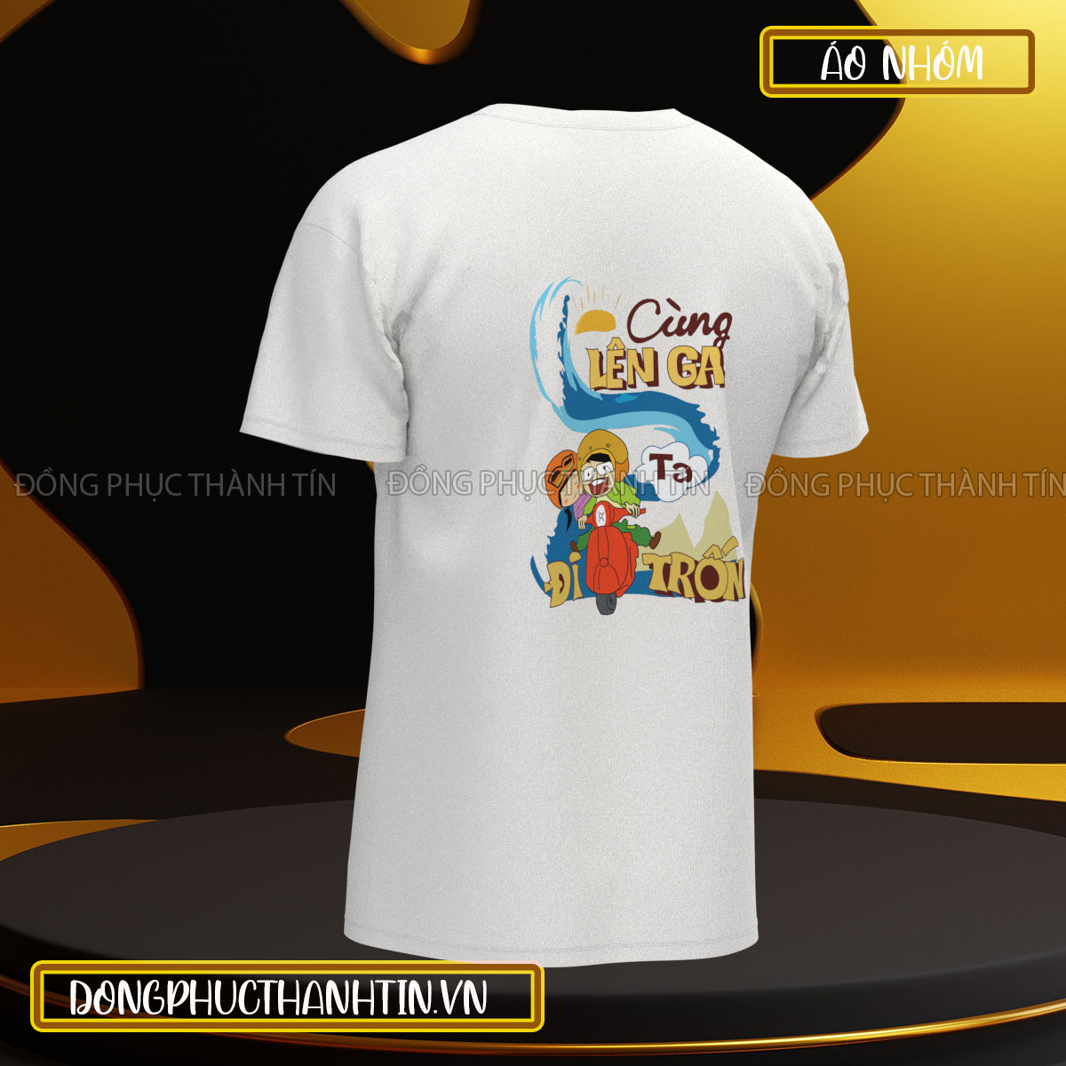 ÁO THUN DU LỊCH BIỂN MS 0412