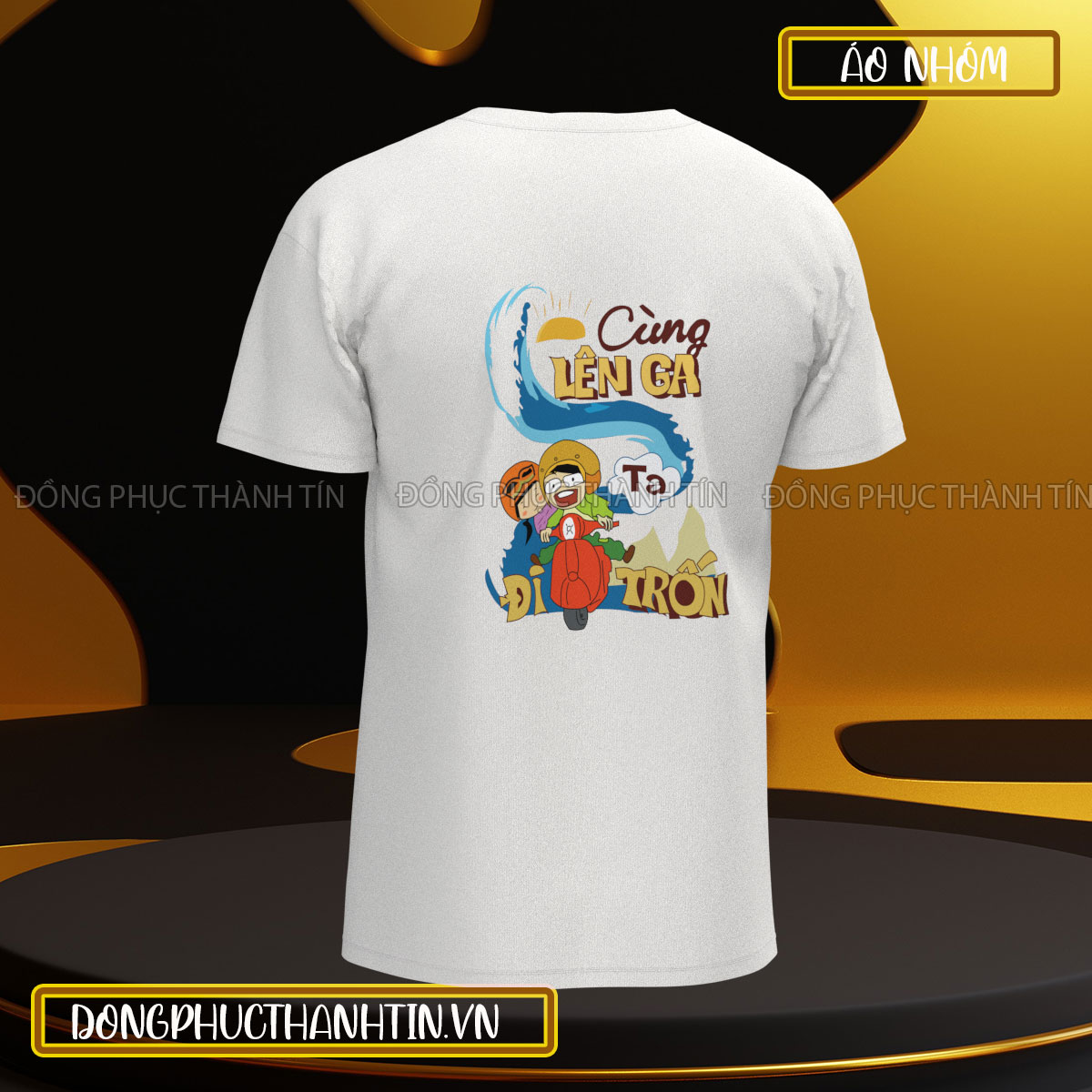 ÁO THUN DU LỊCH BIỂN MS 0413