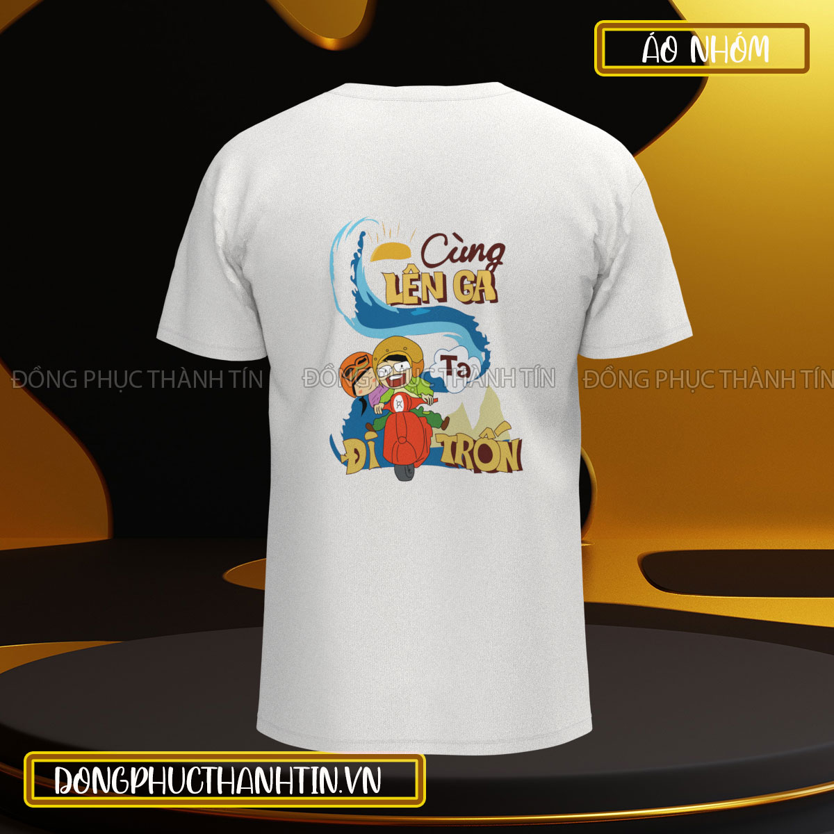 ÁO THUN DU LỊCH BIỂN MS 0414