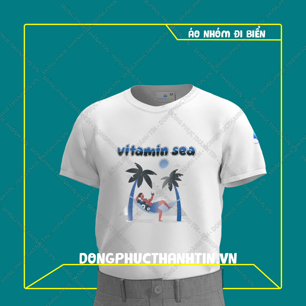 ÁO THUN DU LỊCH BIỂN MS 091