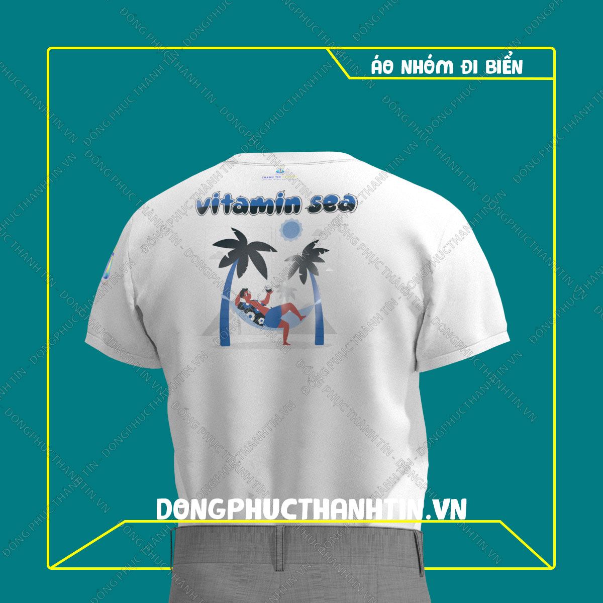 ÁO THUN DU LỊCH BIỂN MS 0915