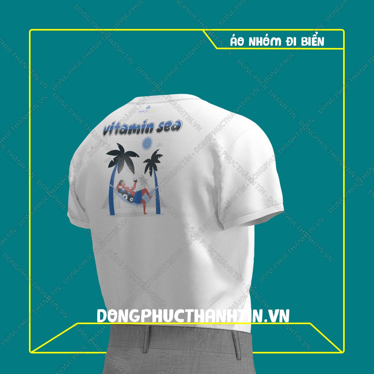 ÁO THUN DU LỊCH BIỂN MS 0917