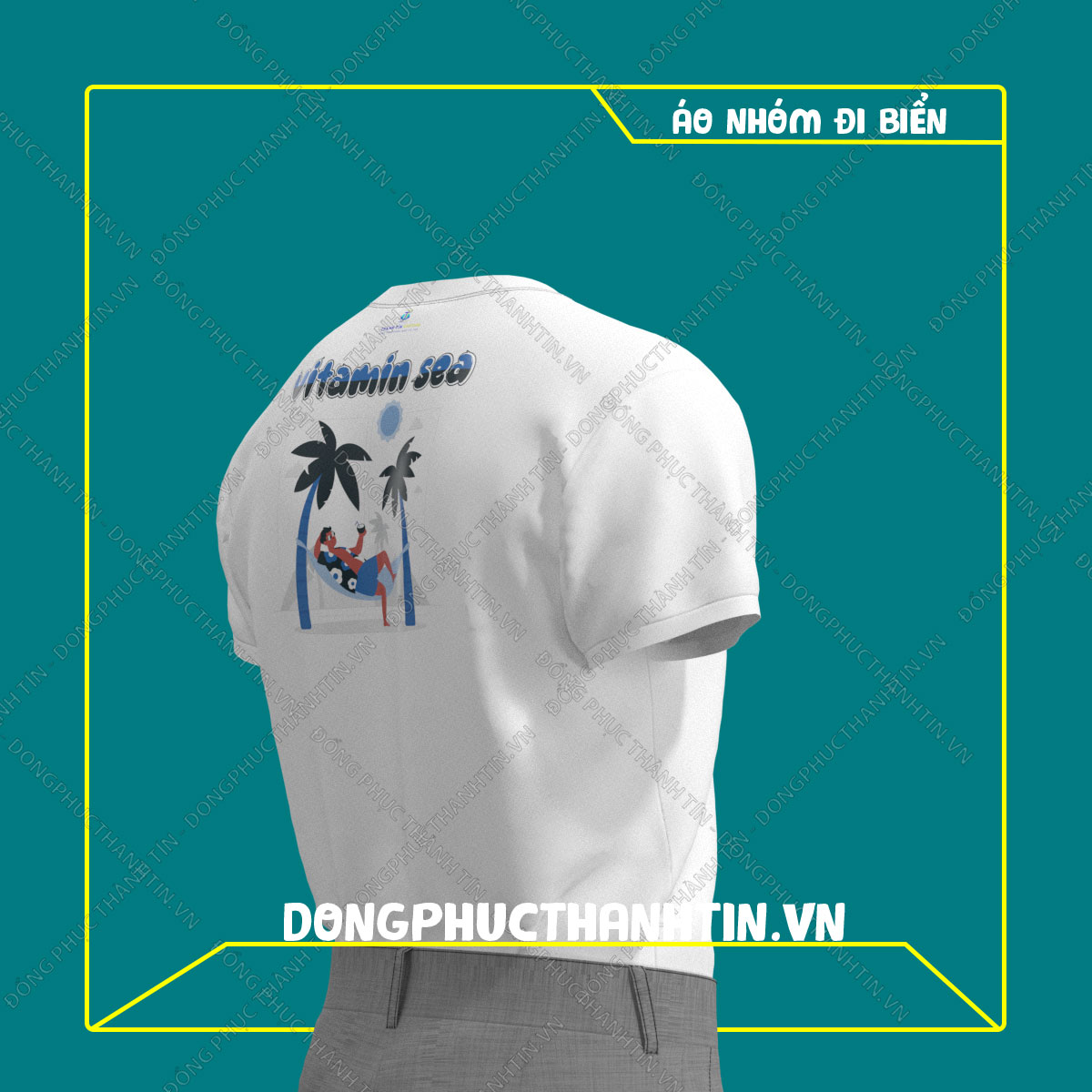 ÁO THUN DU LỊCH BIỂN MS 0918