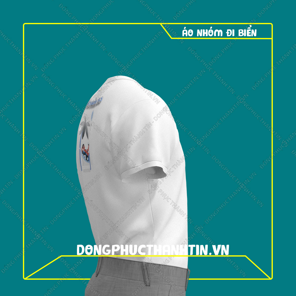 ÁO THUN DU LỊCH BIỂN MS 0920