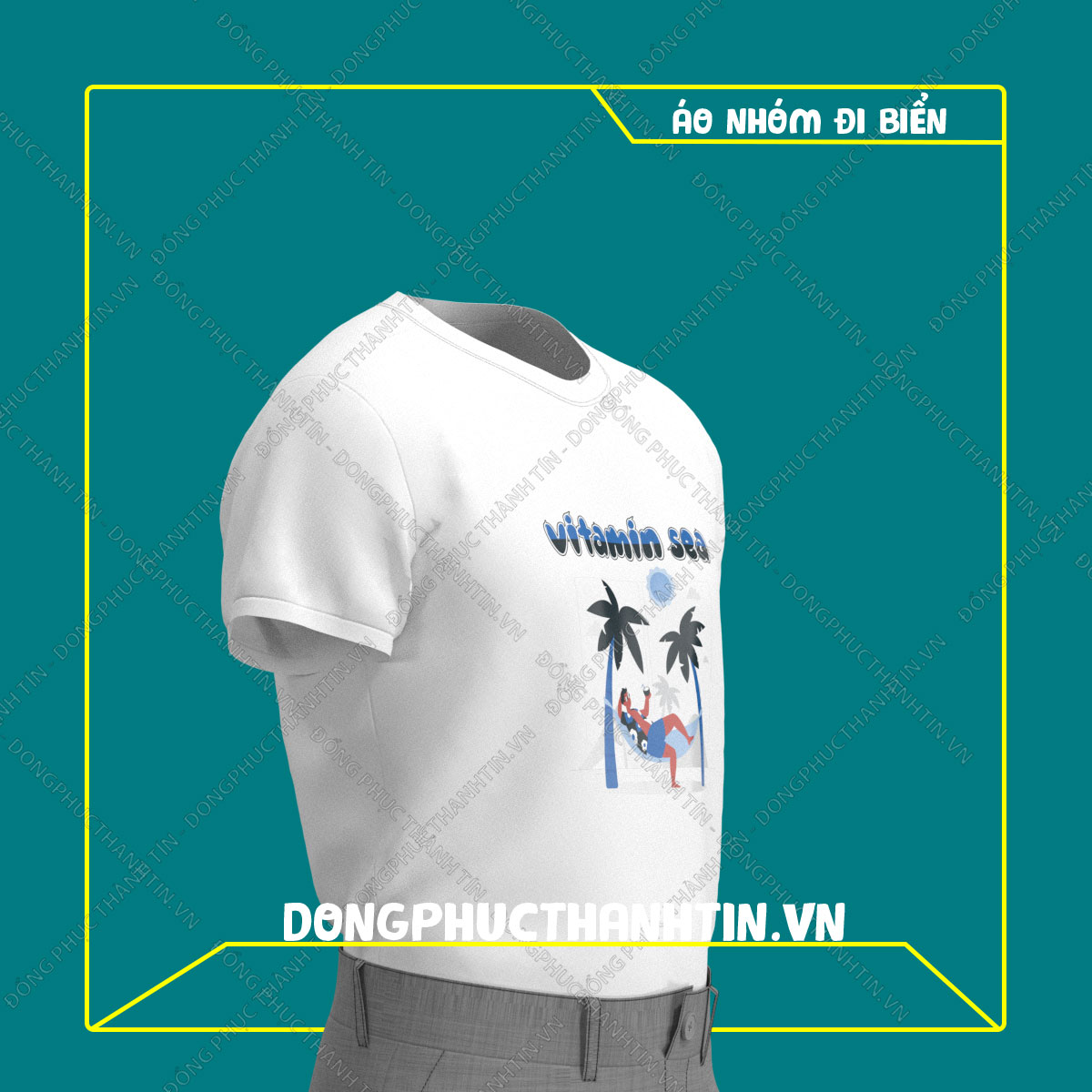 ÁO THUN DU LỊCH BIỂN MS 0924