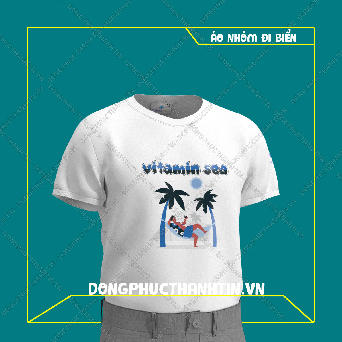 ÁO THUN DU LỊCH BIỂN MS 0927