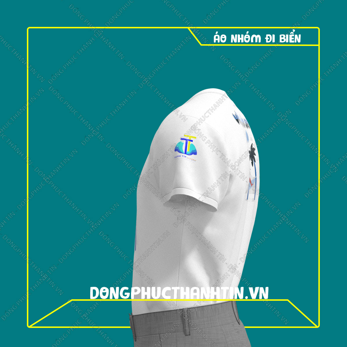 ÁO THUN DU LỊCH BIỂN MS 098