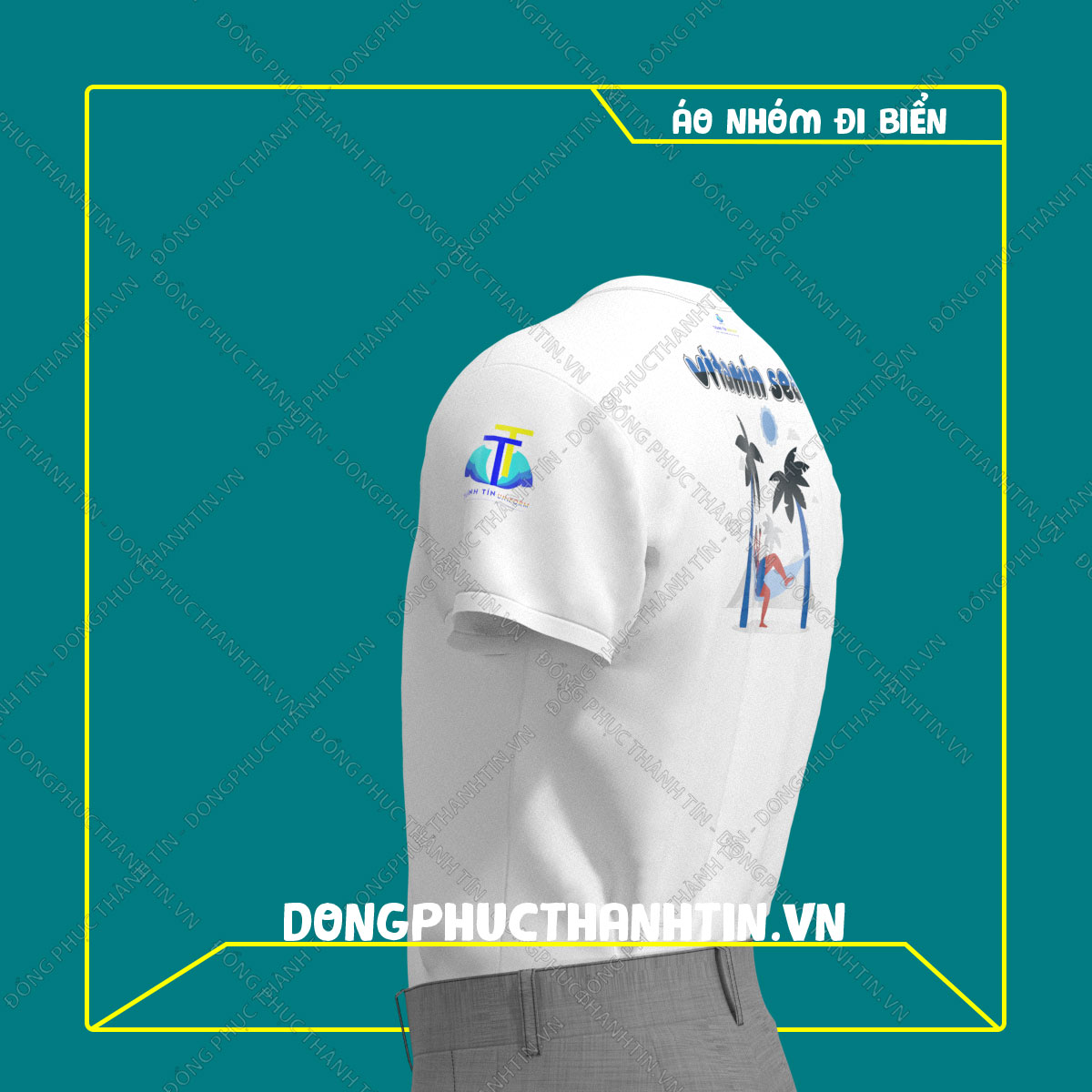 ÁO THUN DU LỊCH BIỂN MS 099