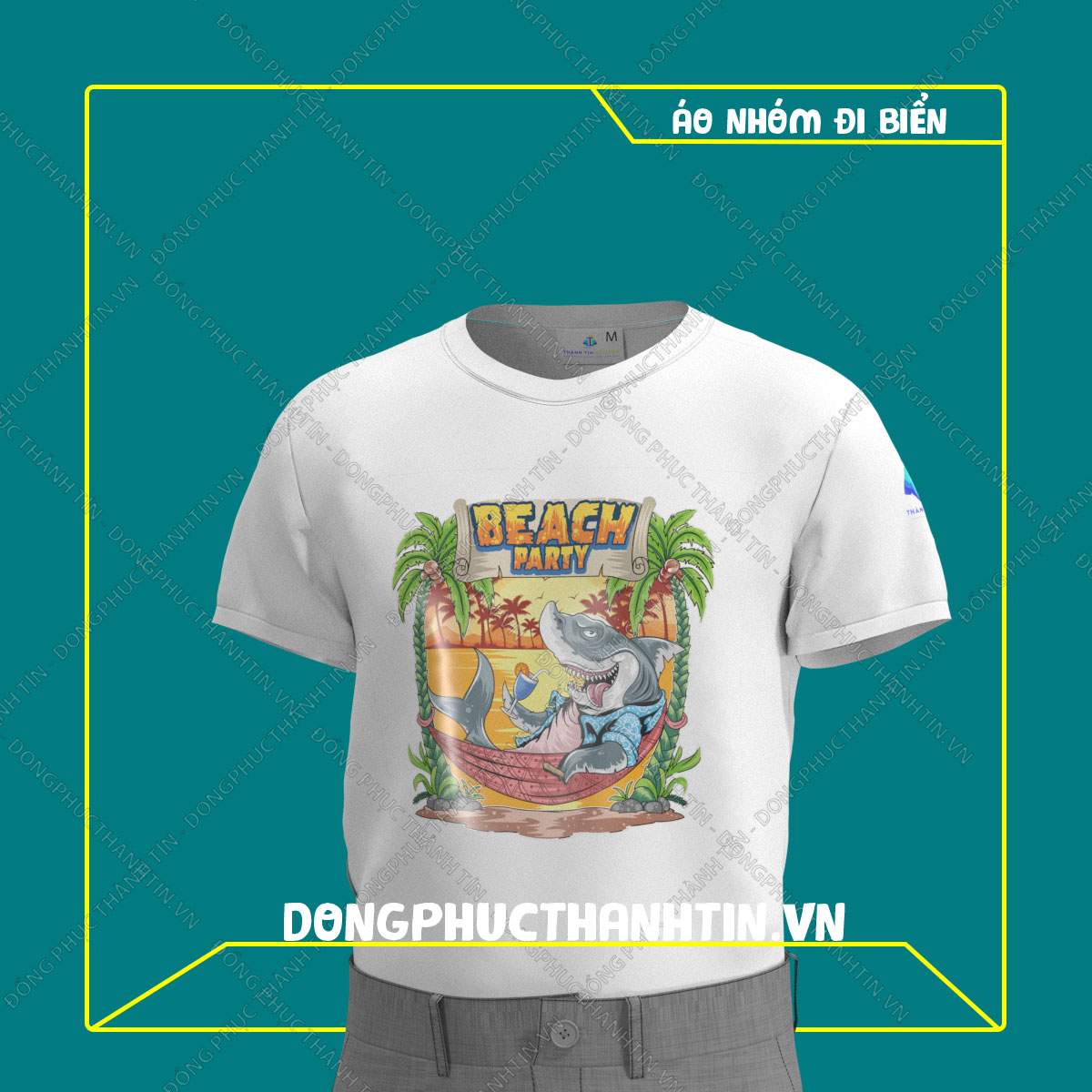 ÁO THUN DU LỊCH BIỂN MS 111