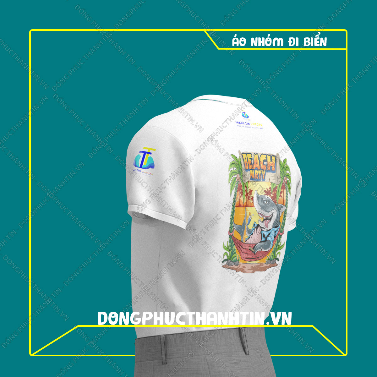 ÁO THUN DU LỊCH BIỂN MS 1110