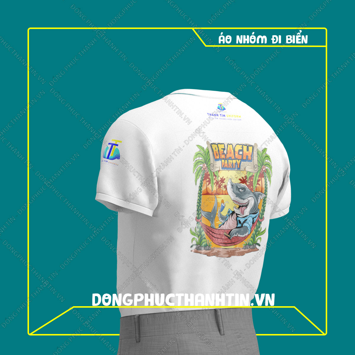 ÁO THUN DU LỊCH BIỂN MS 1111