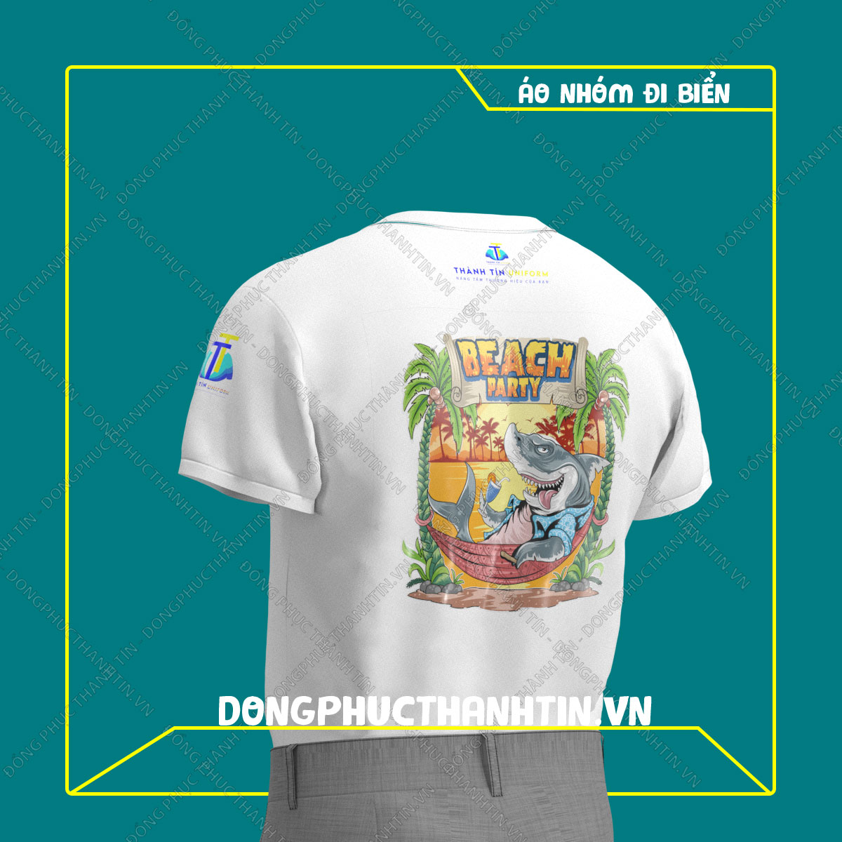 ÁO THUN DU LỊCH BIỂN MS 1112
