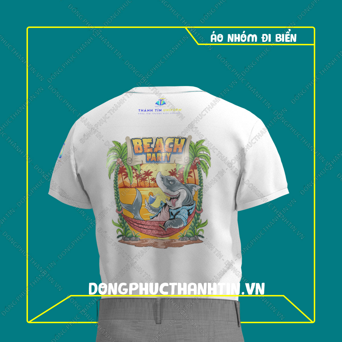 ÁO THUN DU LỊCH BIỂN MS 1115