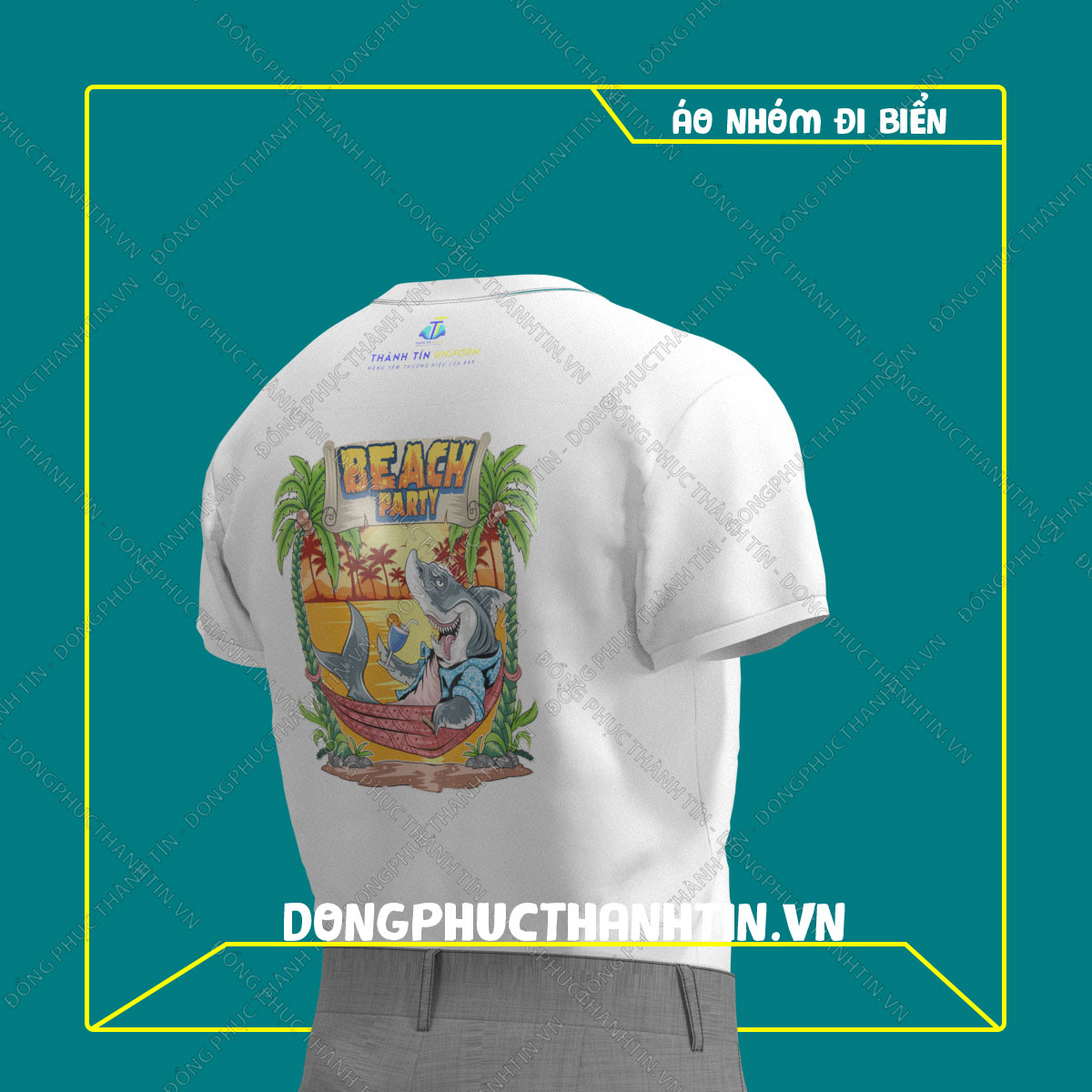 ÁO THUN DU LỊCH BIỂN MS 1117