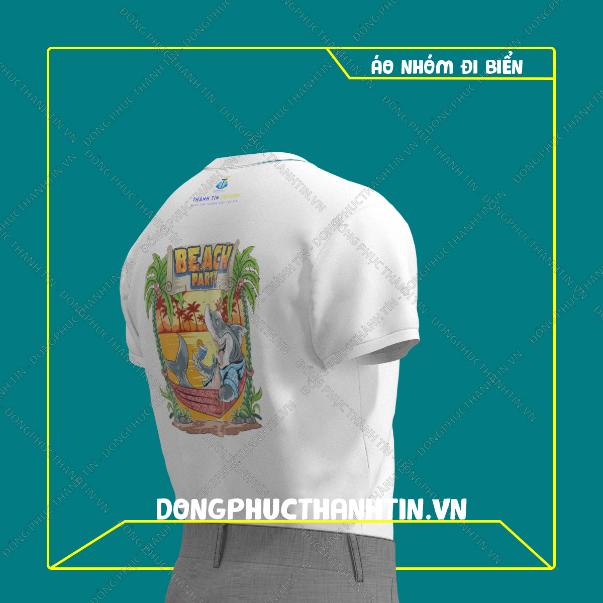 ÁO THUN DU LỊCH BIỂN MS 1118