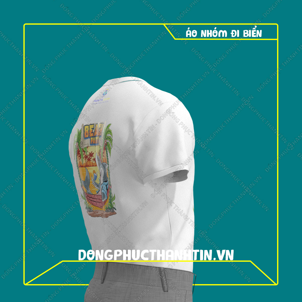 ÁO THUN DU LỊCH BIỂN MS 1119