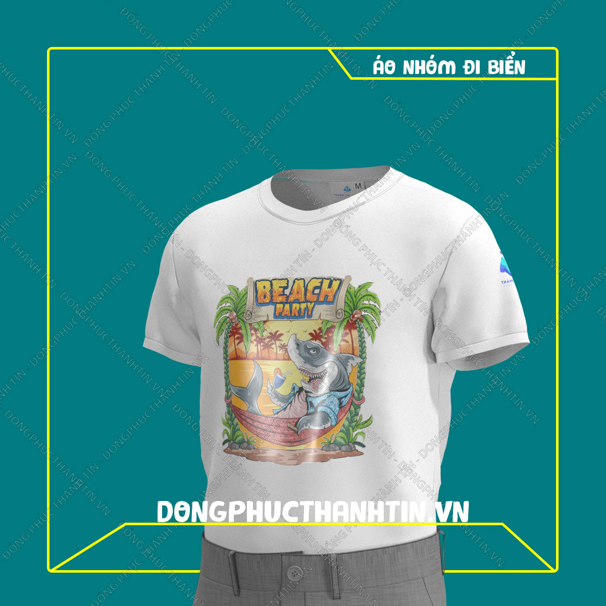 ÁO THUN DU LỊCH BIỂN MS 112
