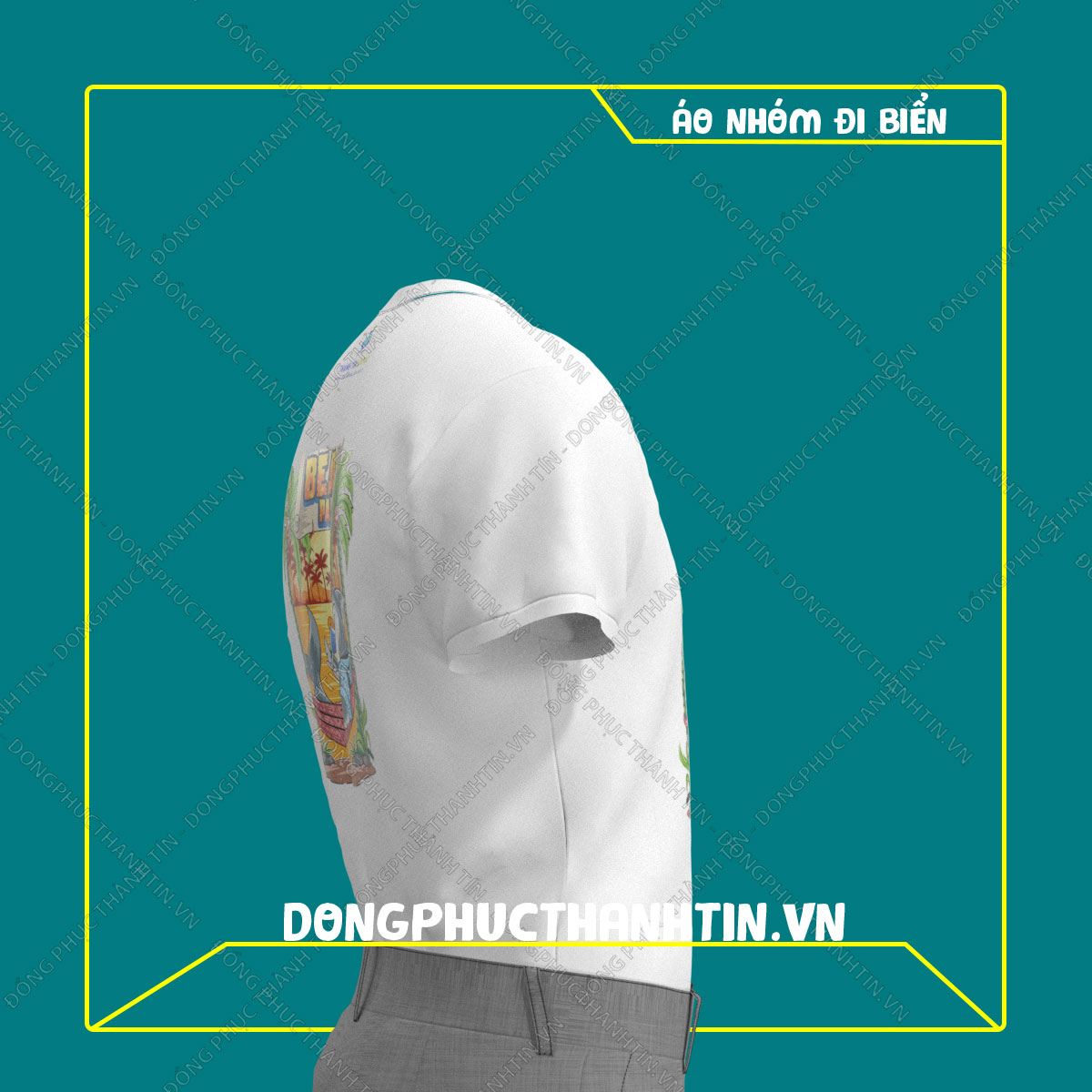 ÁO THUN DU LỊCH BIỂN MS 1120