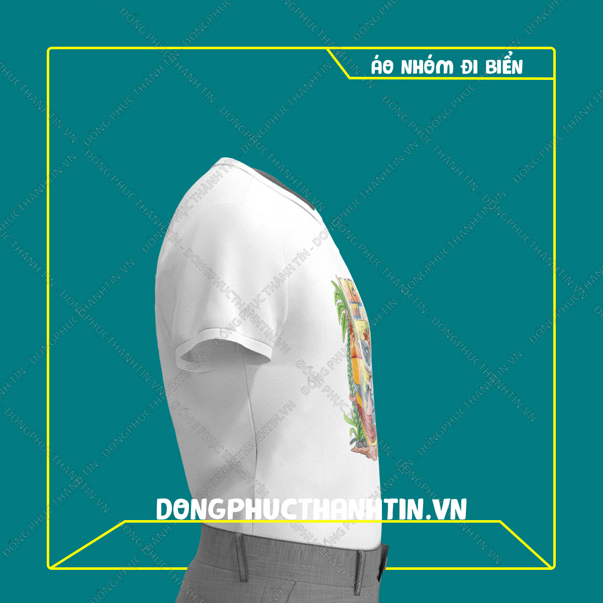 ÁO THUN DU LỊCH BIỂN MS 1122