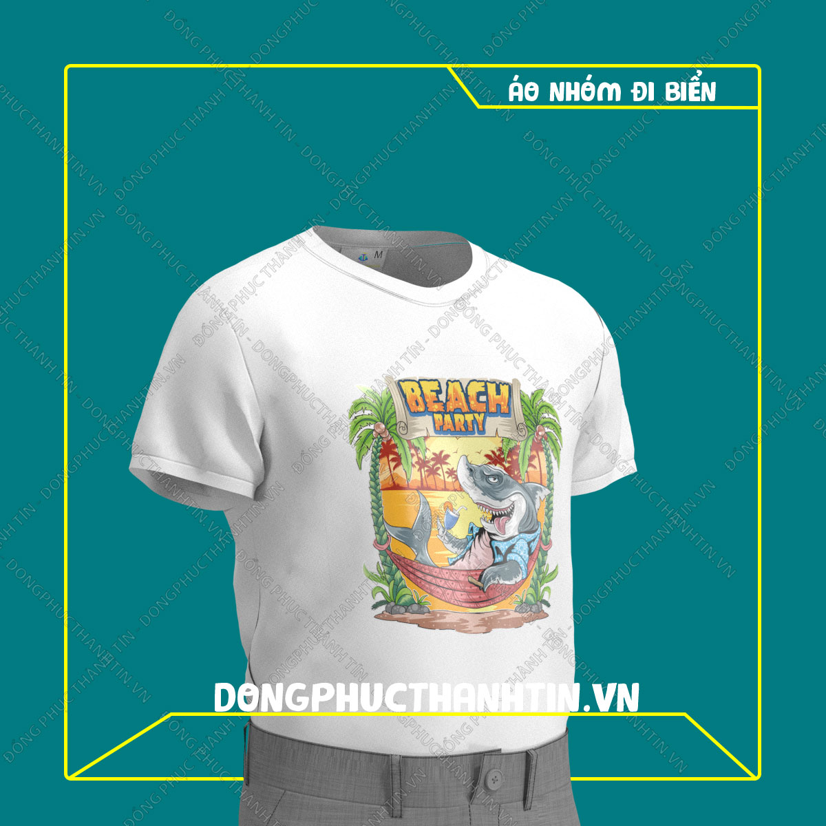 ÁO THUN DU LỊCH BIỂN MS 1126