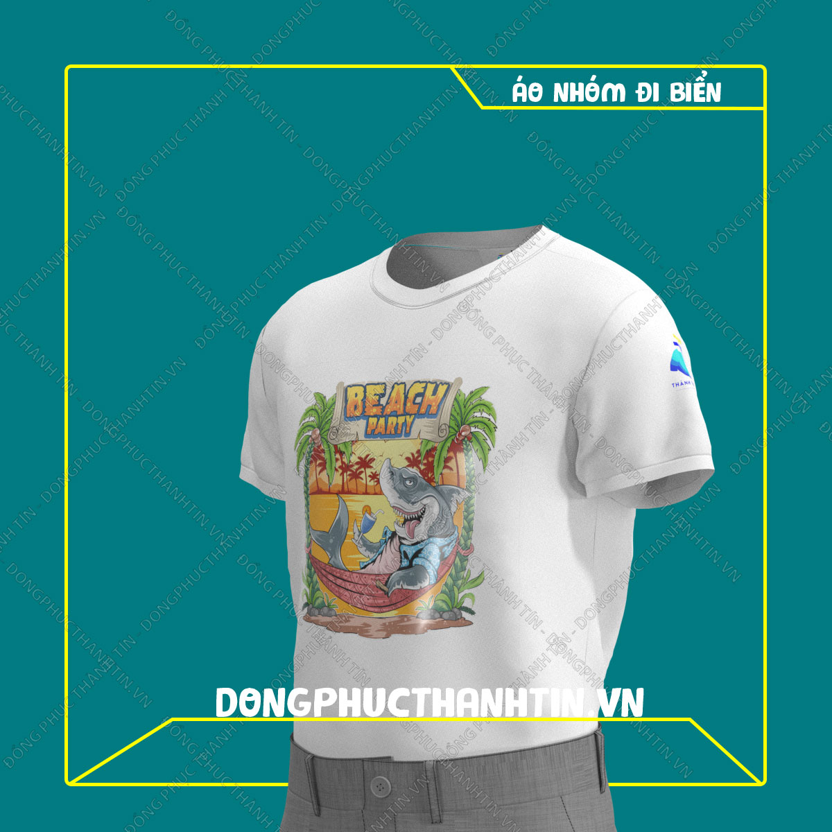 ÁO THUN DU LỊCH BIỂN MS 113