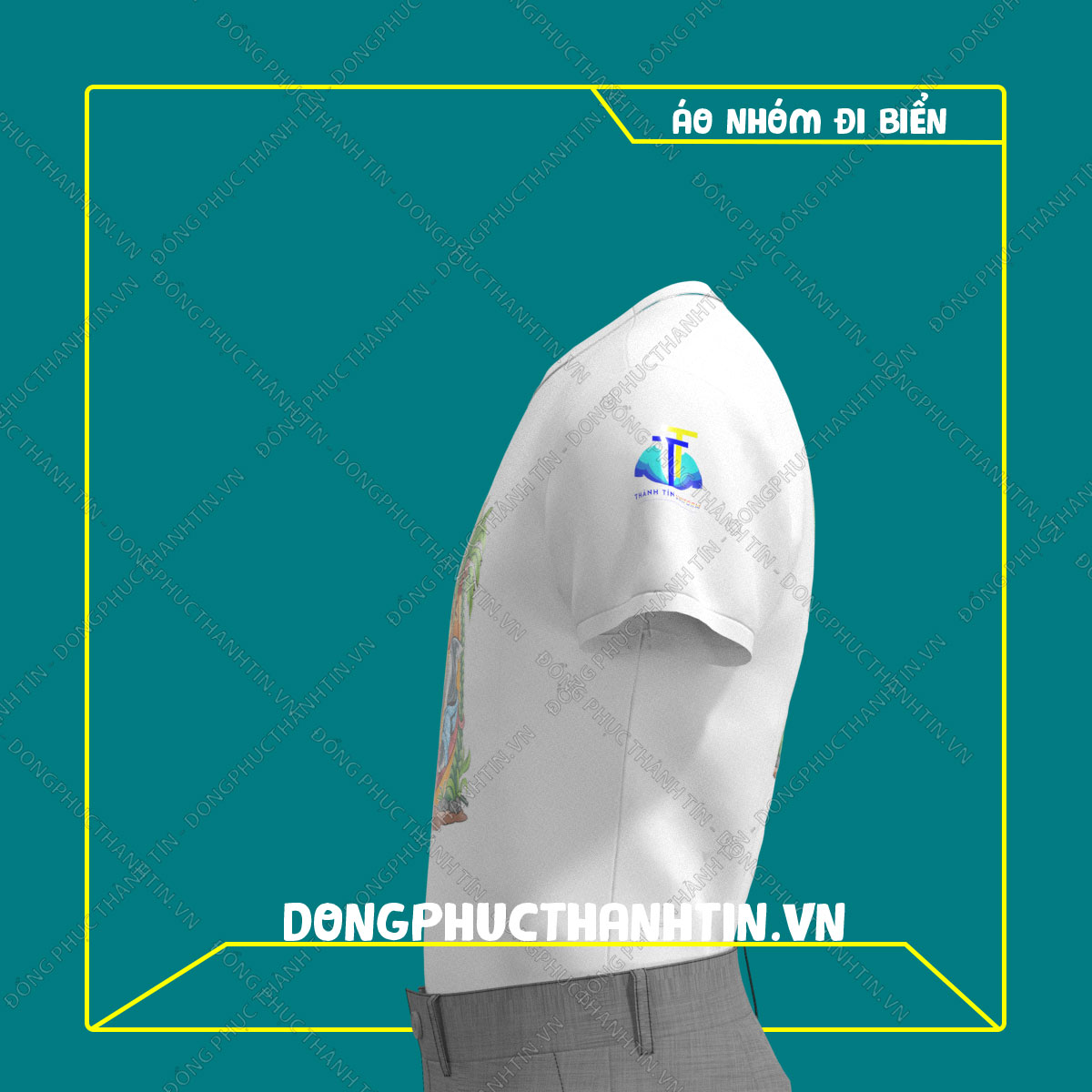 ÁO THUN DU LỊCH BIỂN MS 117